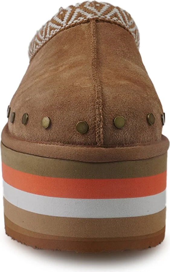 Brianne Faux Fur Platform Clog - Image 10