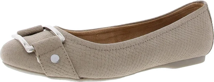 Briar 10 Womens Padded Insole Faux Suede Loafers