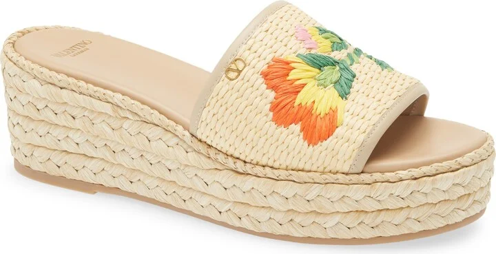 Bribi Platform Espadrille Slide