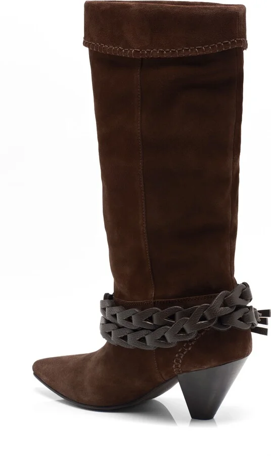 Bridget Buckle Strap Slouch Boot - Image 7