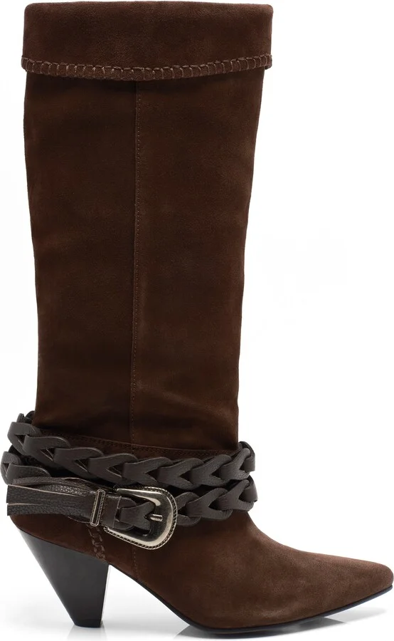 Bridget Buckle Strap Slouch Boot - Image 8