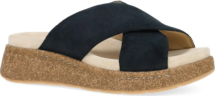 Bridget Platform Wedge Slide Sandal