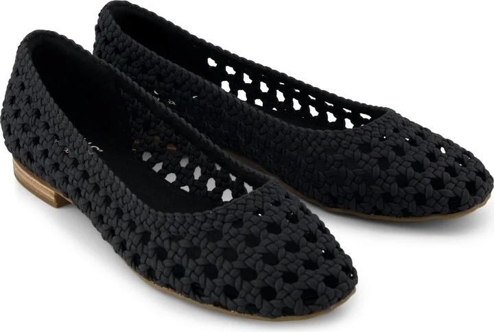 Briella Flat Woven Basket - Image 2