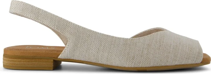 Briella Slingback Flat Natural Yarn Dye
