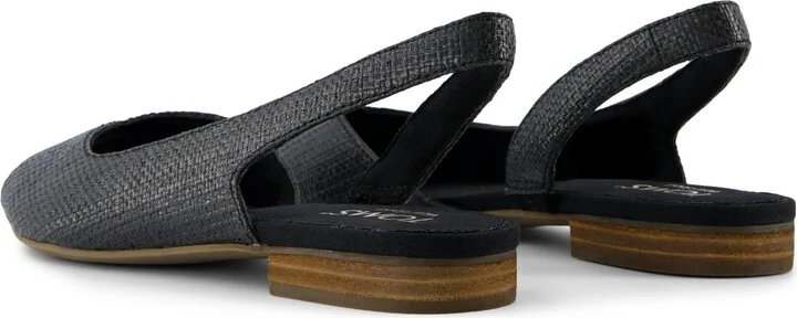 Briella Slingback Flat Raffia - Image 4
