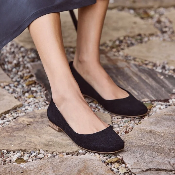 Briella Suede Flat - Image 3