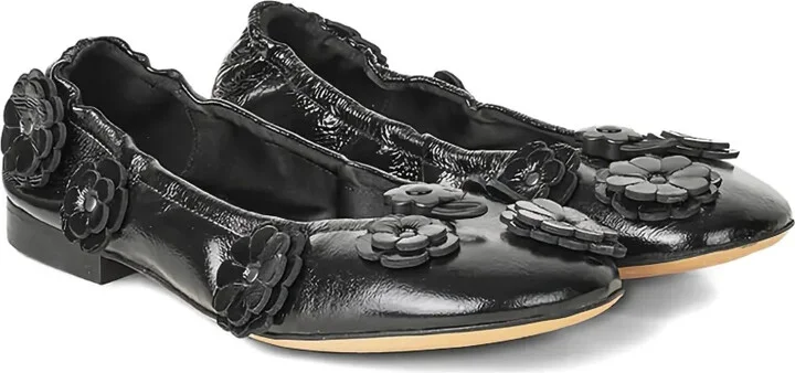 Brielle flower-embellished ballet flats - Image 2