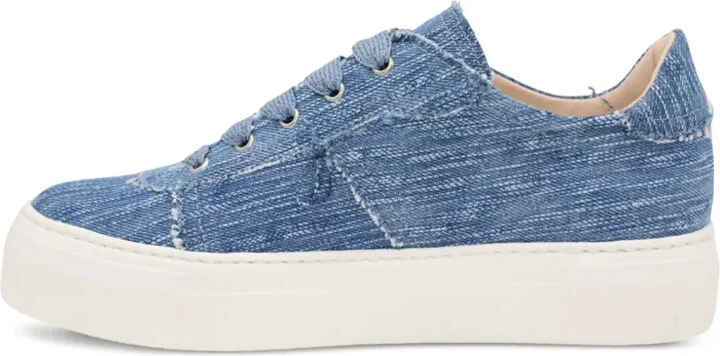 Bright denim sneakers - Image 2