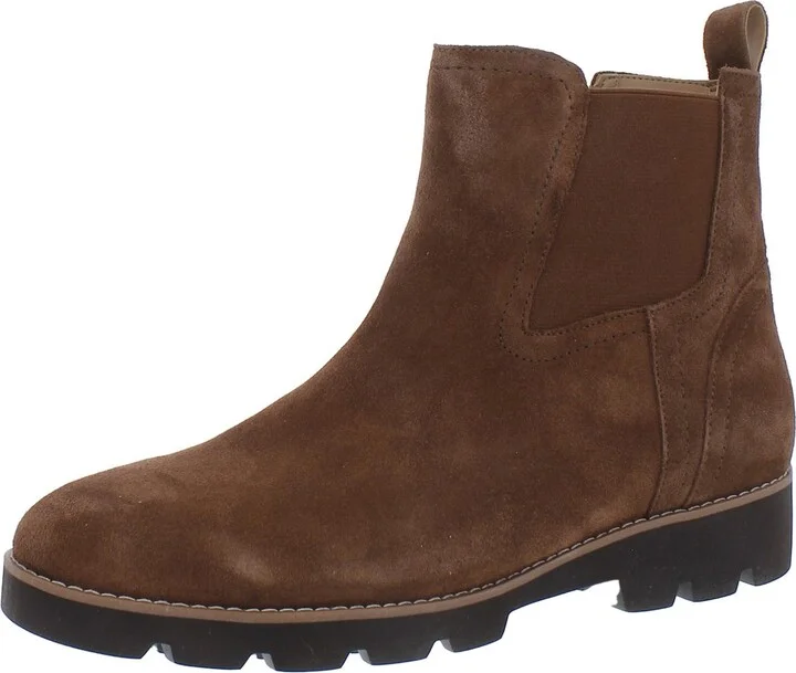 Brighton Womens Suede Water Repellent Chelsea Boots