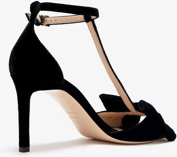 Brigitte 85 Velvet Sandals - Image 2