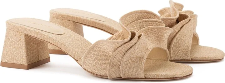 Brigitte Ruffle Mule - Image 2