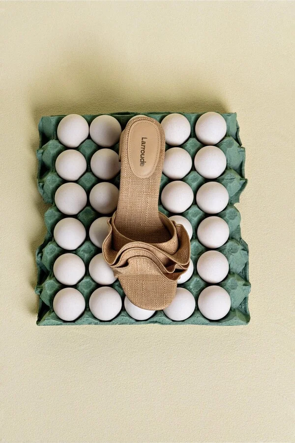 Brigitte Ruffle Mule - Image 8