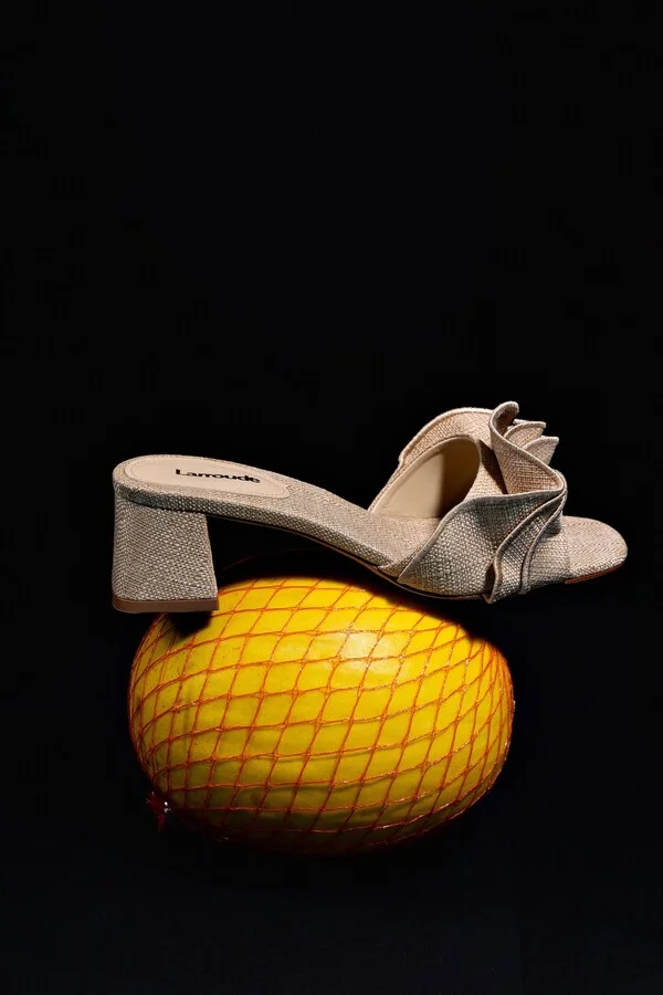Brigitte Ruffle Mule - Image 9