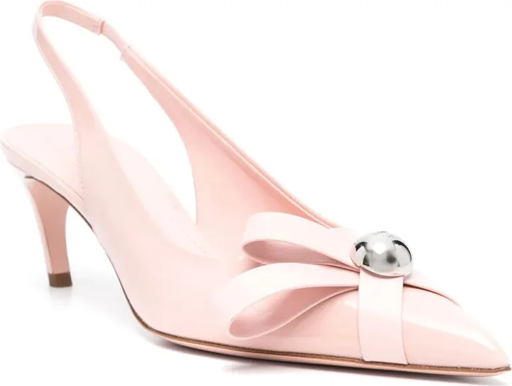 Brilda 55mm patent leather pumps - Image 2