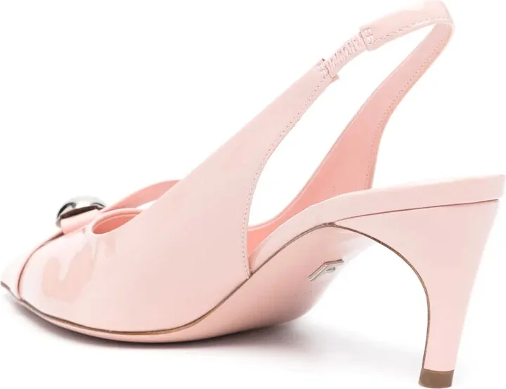 Brilda 55mm patent leather pumps - Image 3