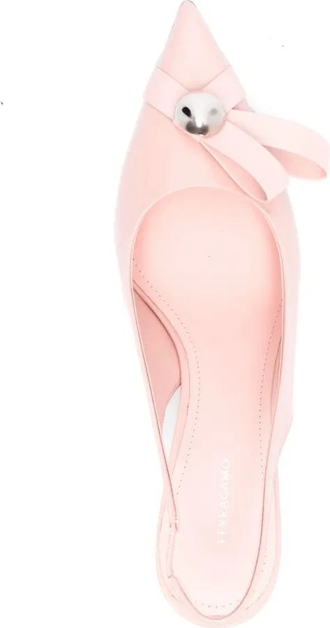 Brilda 55mm patent leather pumps - Image 4
