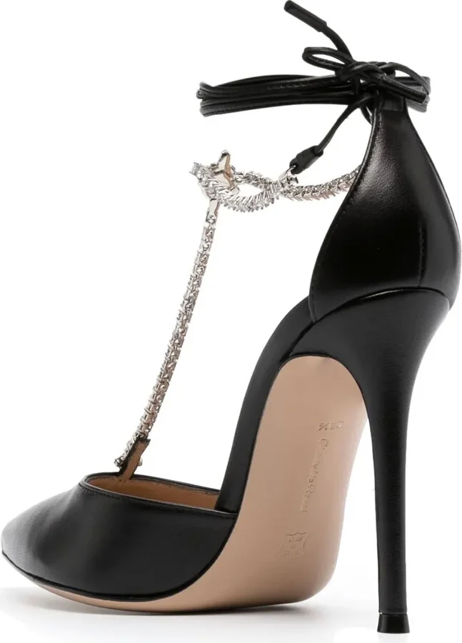 Brilliant 105mm crystal-embellished pumps - Image 3