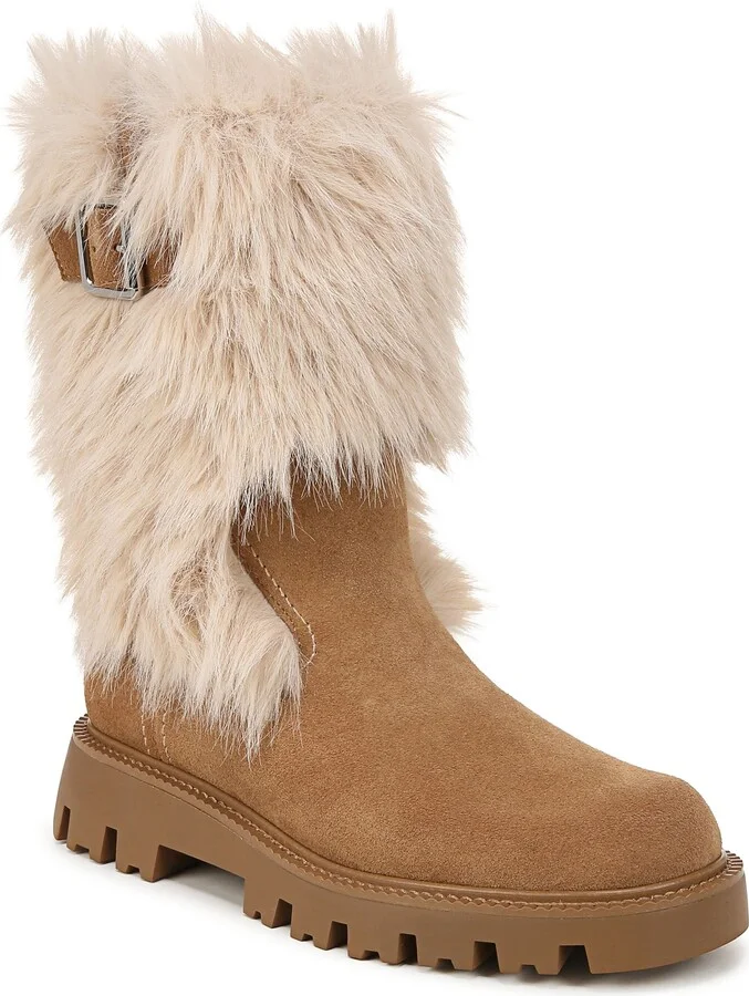 TAUPE FAUX FUR