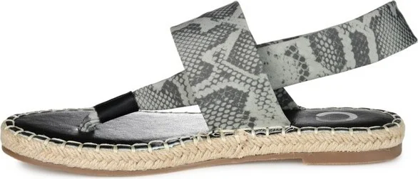 Brinley Co. Women's Espadrille Sandal Red - Image 3