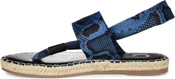 Brinley Co. Women's Espadrille Sandal Red - Image 4