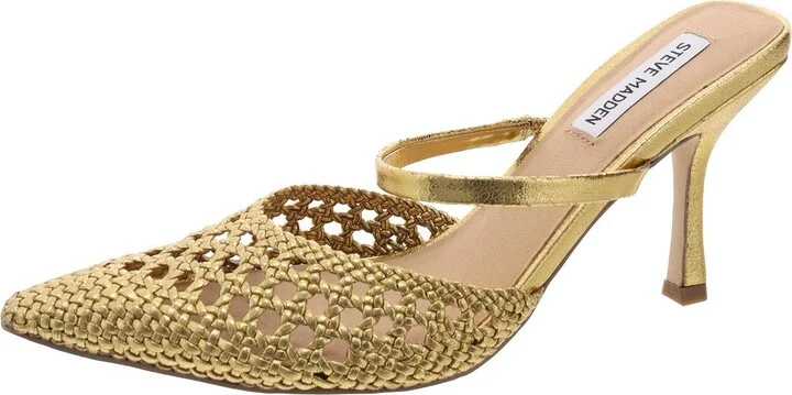 Brinley Womens Metallic Leather Slide