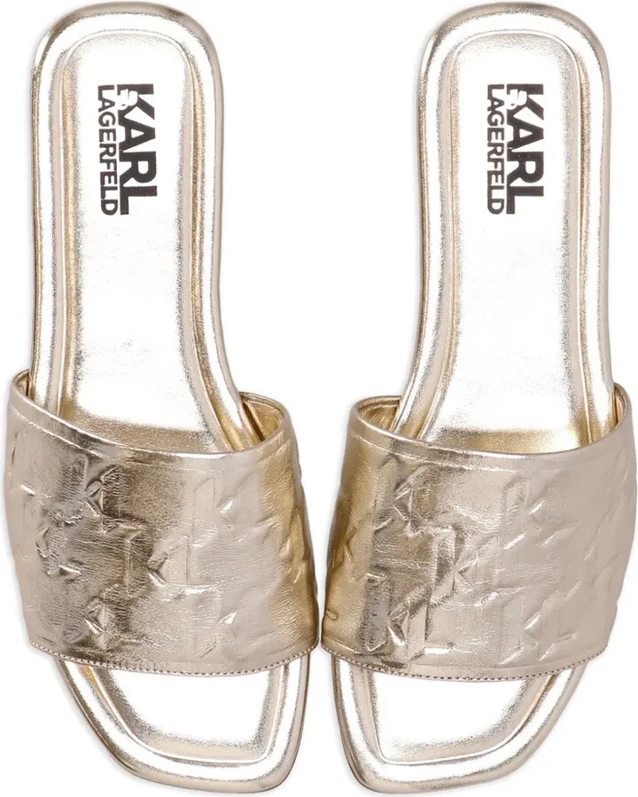 Brio leather slides - Image 5