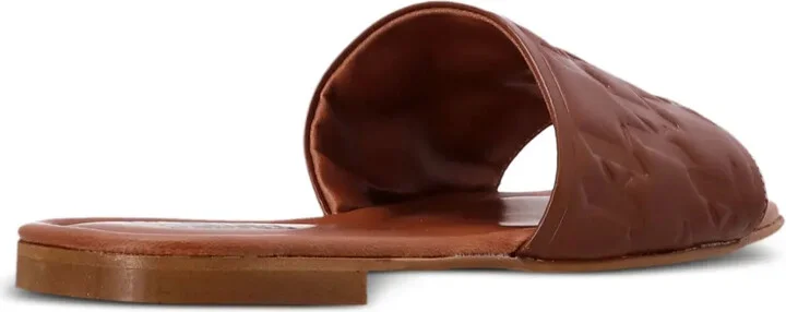 Brio monogram-pattern slides - Image 4