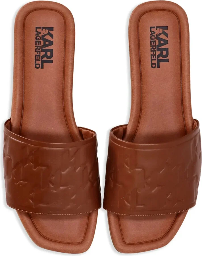 Brio monogram-pattern slides - Image 5