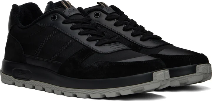 Brioni Black Crossing Sneakers - Image 4