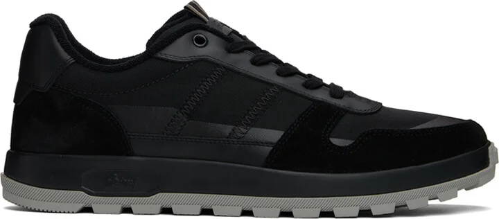 Brioni Black Crossing Sneakers