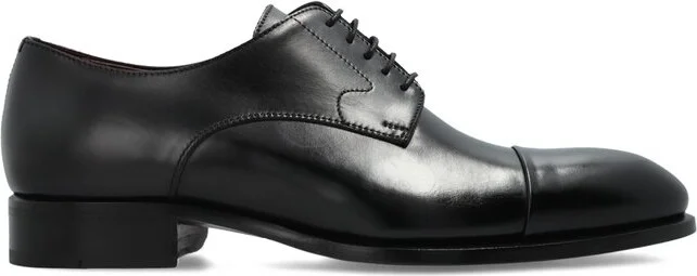 Brioni Classic Oxford Lace-Up Shoes