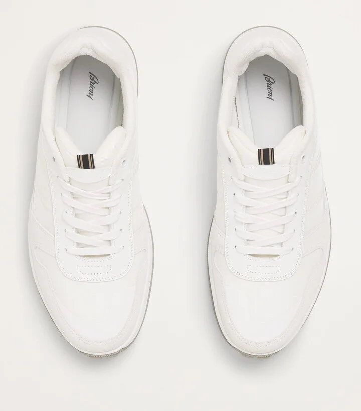 Brioni Crossing Low-Top Sneakers - Image 3