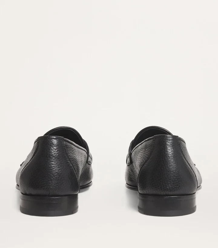 Brioni Leather Appia Loafers - Image 4