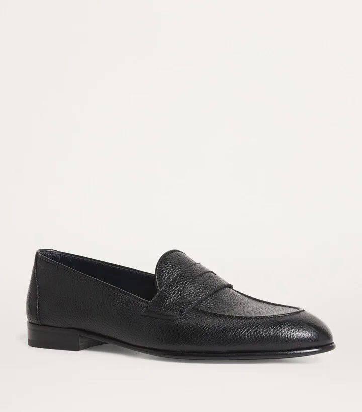 Brioni Leather Appia Loafers - Image 5