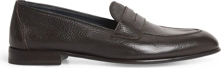 Brioni Leather Appia Loafers