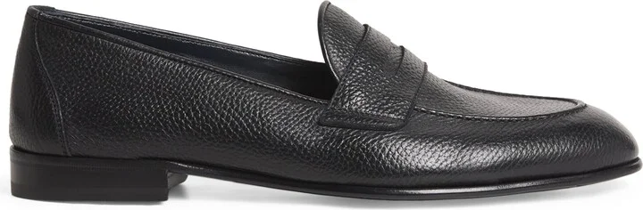 Brioni Leather Appia Loafers