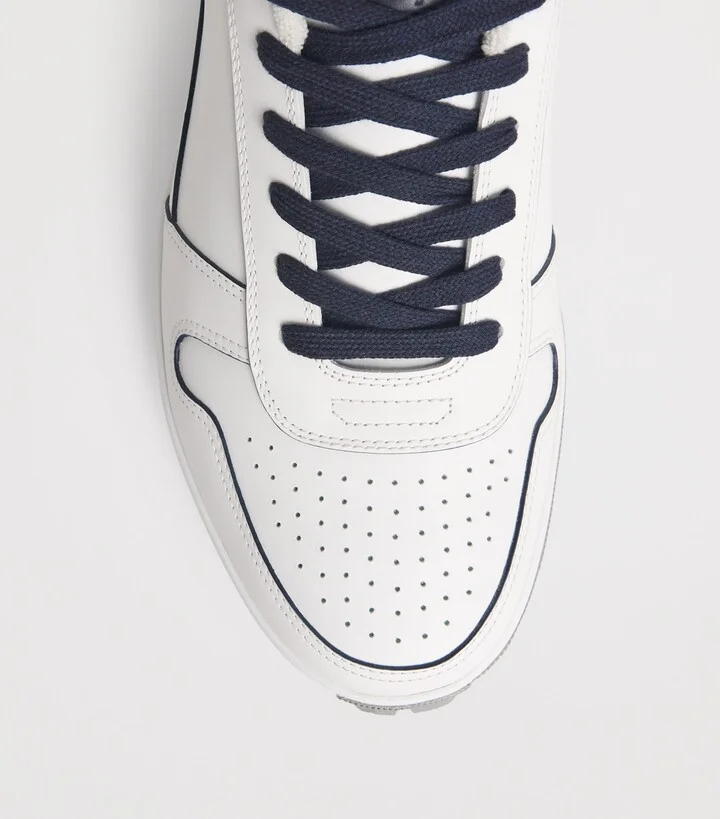 Brioni Leather Crossing Sneakers - Image 5