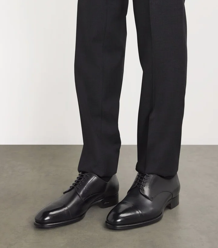 Brioni Leather Derby Shoes - Image 2