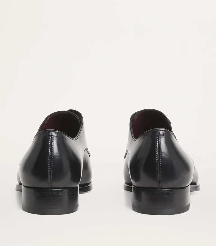 Brioni Leather Derby Shoes - Image 4
