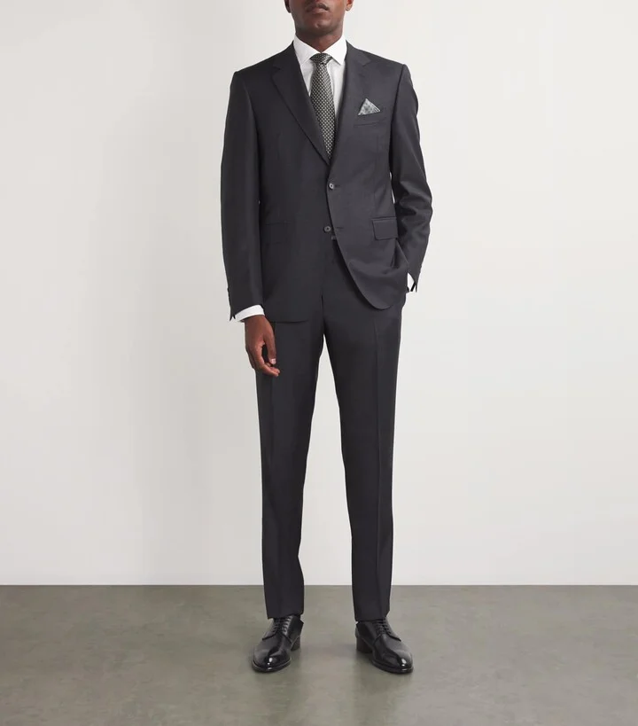 Brioni Leather Derby Shoes - Image 6