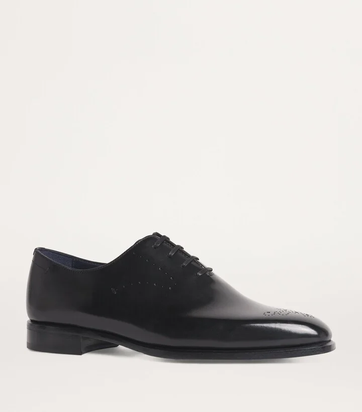 Brioni Leather Oxford Shoes - Image 5