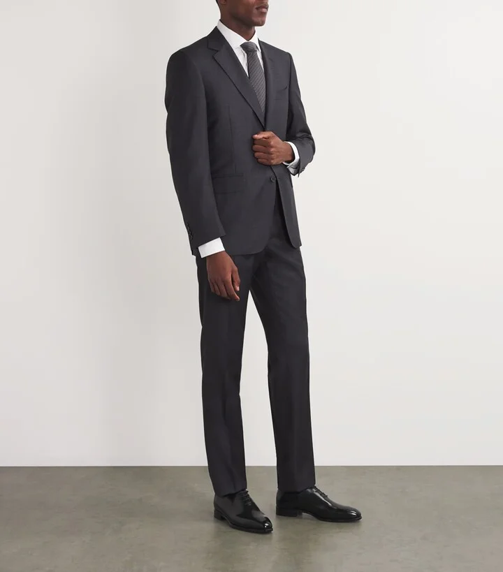 Brioni Leather Oxford Shoes - Image 6