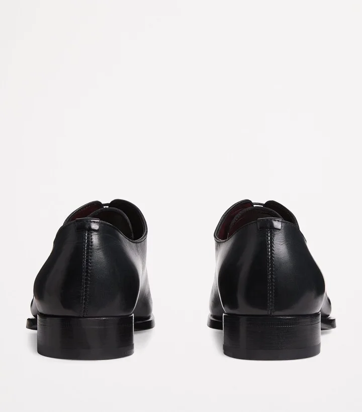 Brioni Leather Oxford Shoes - Image 4