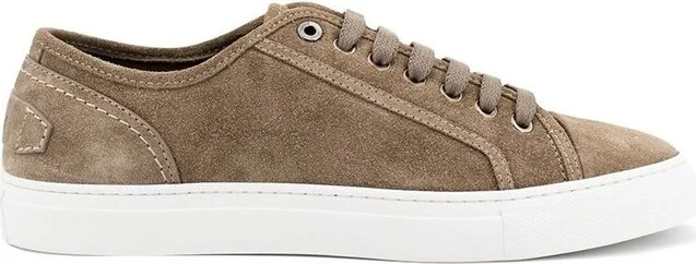 Brioni Logo Embossed Lace-Up Sneakers