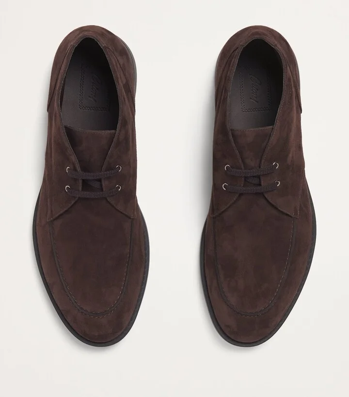 Brioni Suede Ankle Boots - Image 3