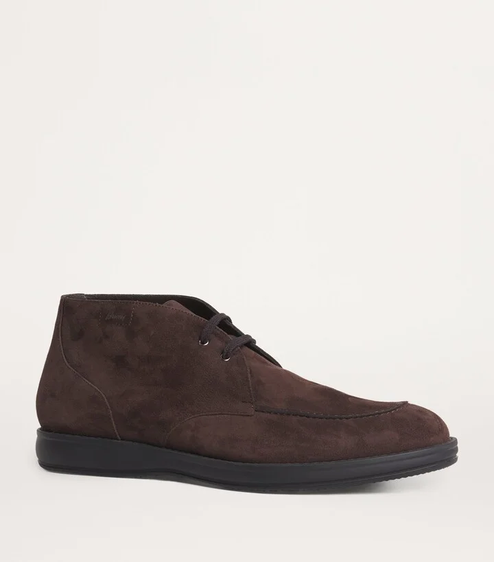 Brioni Suede Ankle Boots - Image 5