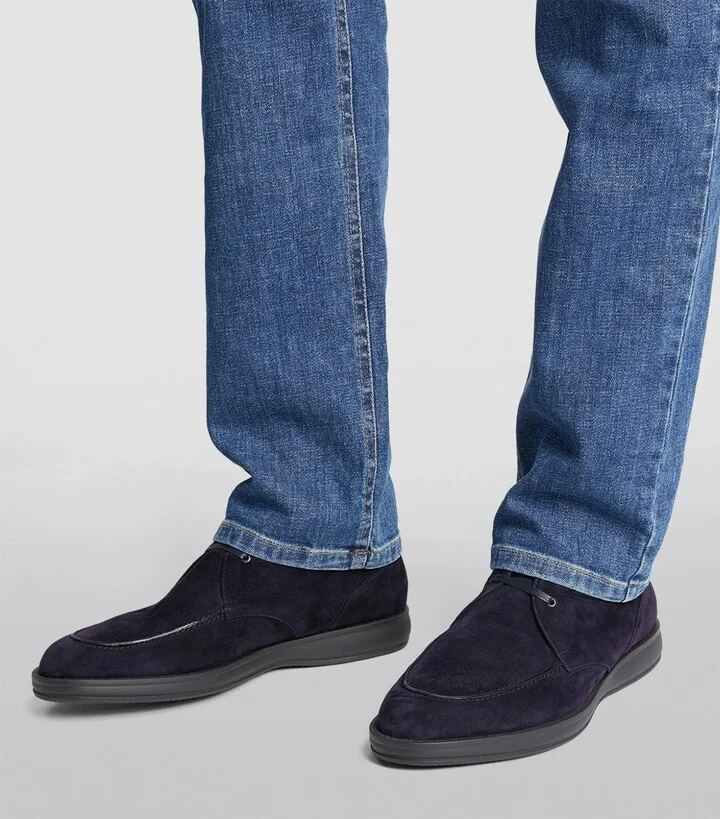 Brioni Suede Ankle Boots - Image 6