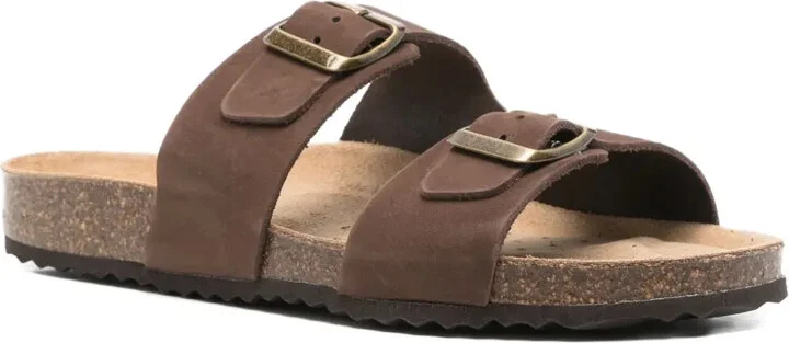 Brionia double-buckle slippers - Image 2