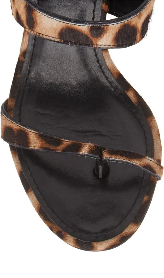 Brisa Genuine Calf Hair Sandal - Image 8