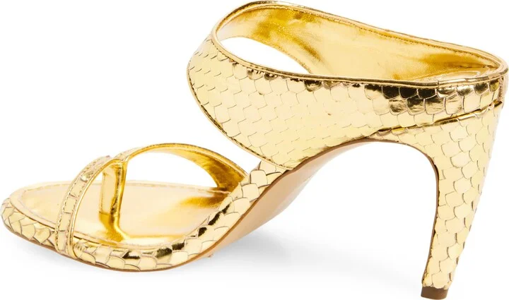 Brisa Lizard Embossed Mule Sandal - Image 2